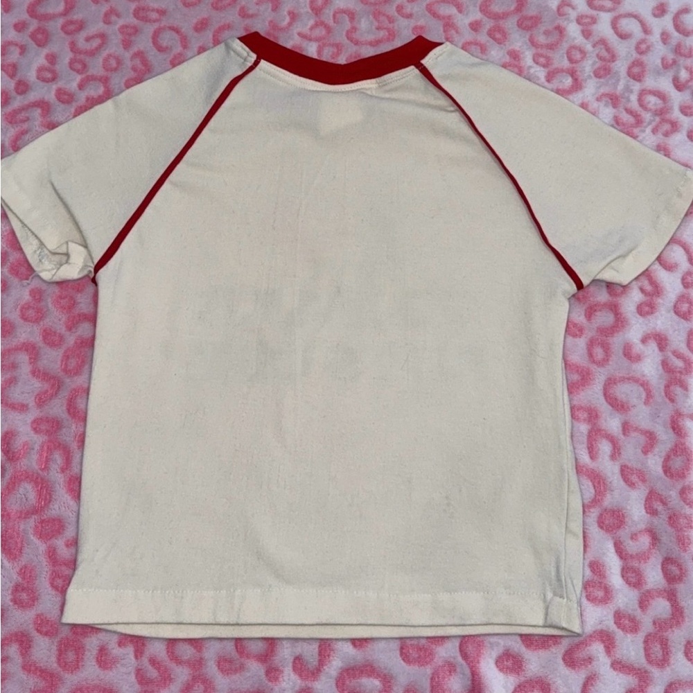 Kids Red Heart Graphic Raglan Tee - I ♥ To Make Boys Cry - Picture 2 of 2